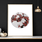 Large Wall Paintings For Living Room | Set of 3 wall art prints - Joe’s Haven