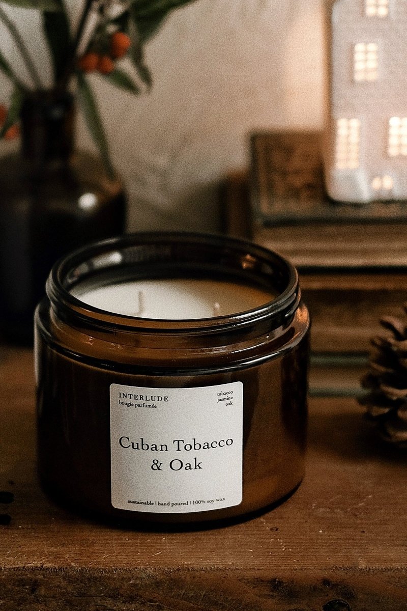 Cuban Tobacco & Oak Scented Candle - Joe’s Haven