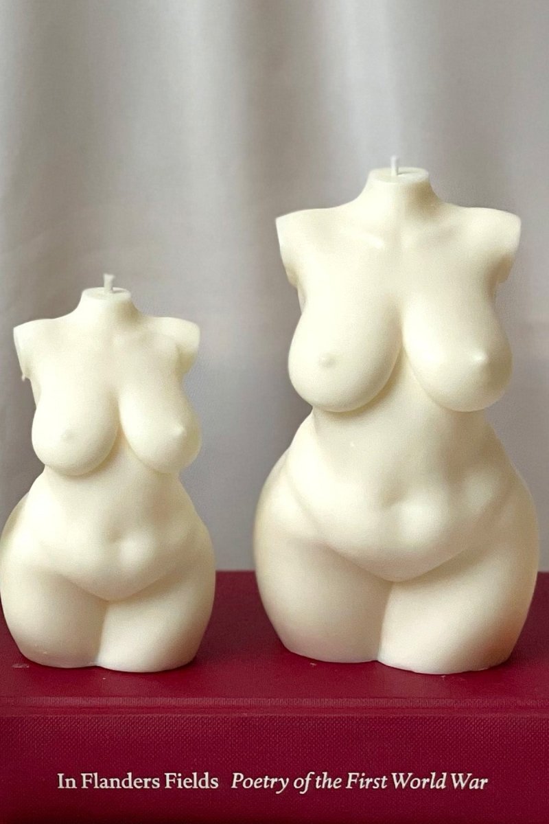 Large Curvy Body Candle - Joe’s Haven