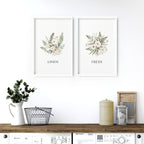 Laundry Room Pictures | Set of 2 wall art prints - Joe’s Haven