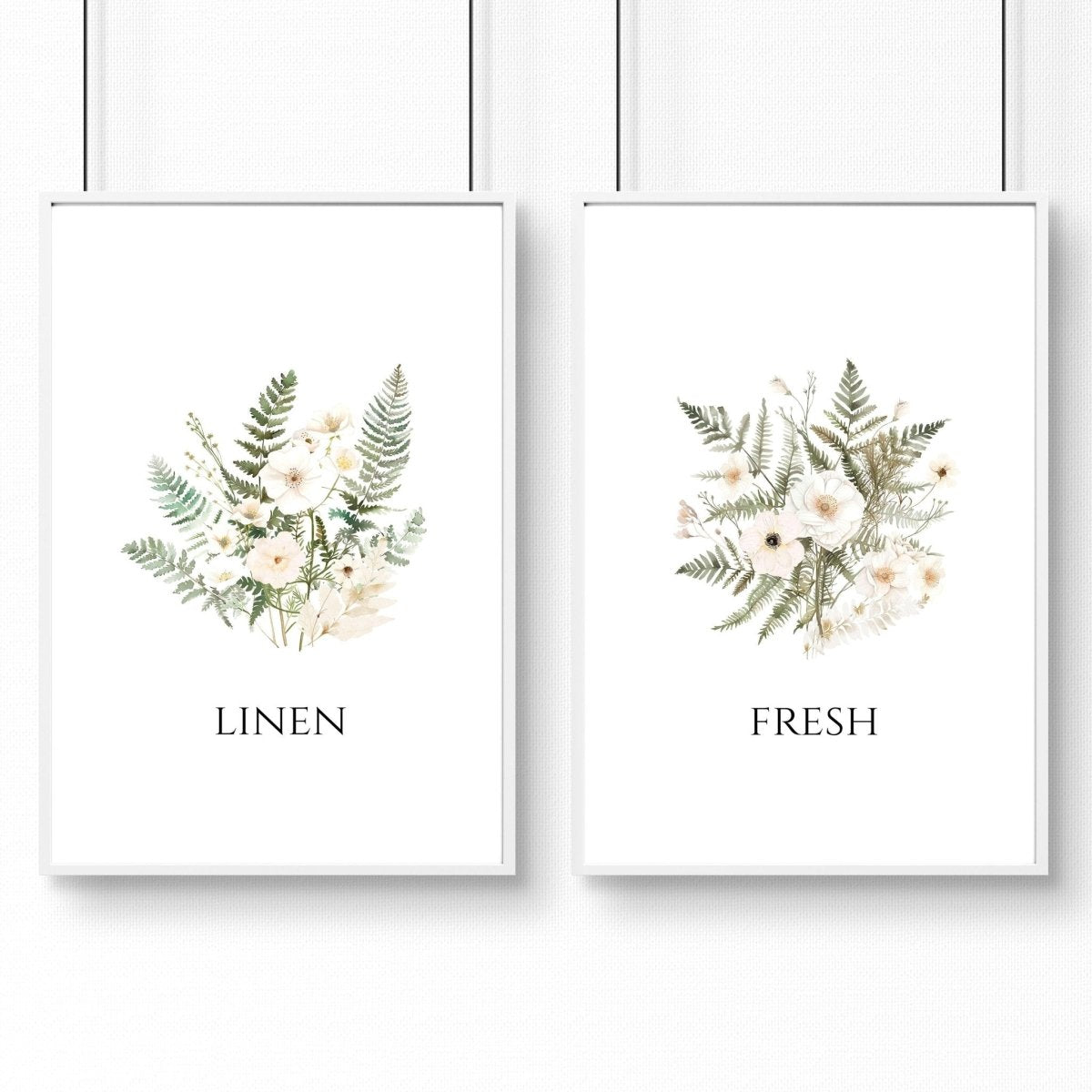 Laundry Room Pictures | Set of 2 wall art prints - Joe’s Haven