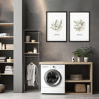 Laundry Room Pictures | Set of 2 wall art prints - Joe’s Haven
