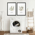 Laundry Room Pictures | Set of 2 wall art prints - Joe’s Haven