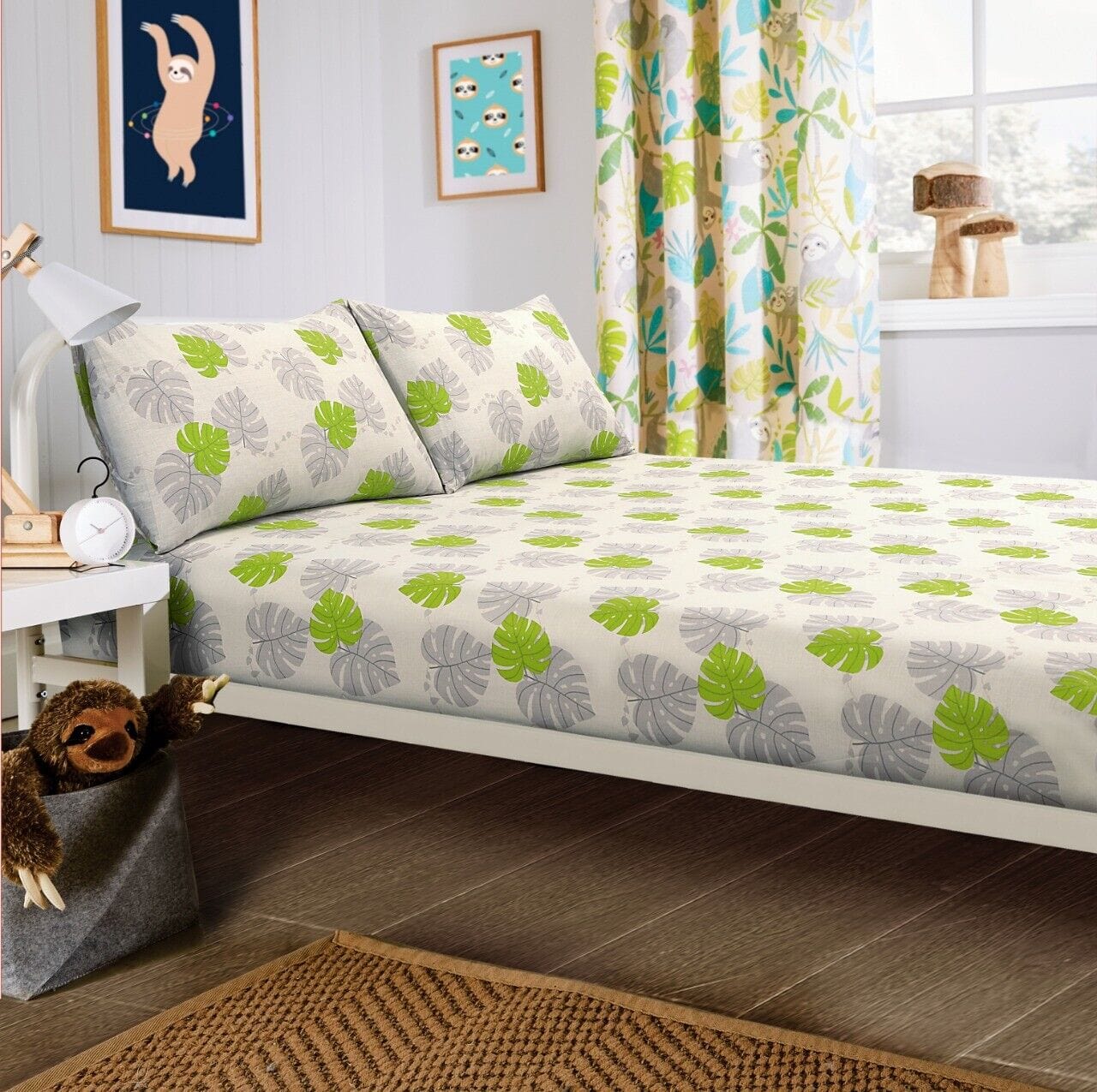 Lazy Sloth Kids Duvet Set - Joe’s Haven