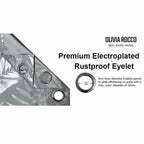 Leaf Silver Sparkle Blackout Curtains - Joe’s Haven