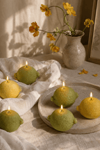 Lemon Shaped Candles - pack of 3 - Joe’s Haven