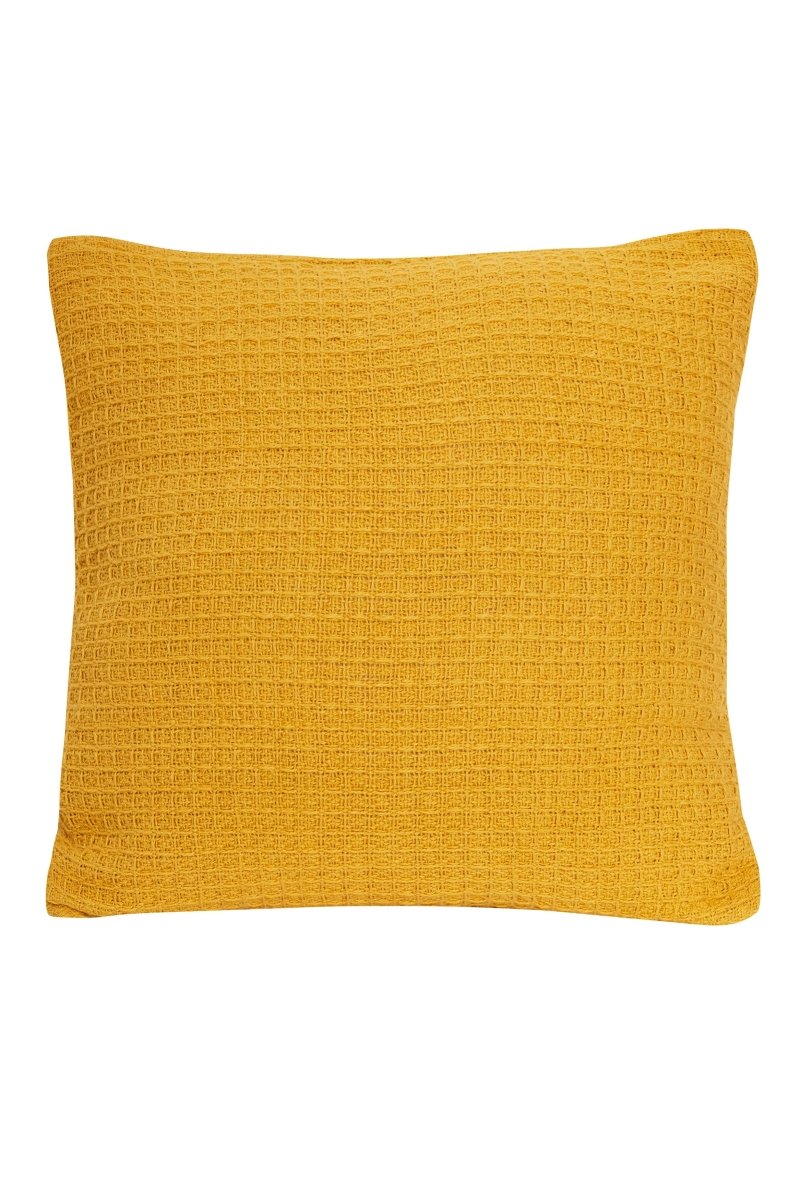 Lisbon Pure Indian Cotton Handwoven Honeycomb Vibrant Cushion Covers - Joe’s Haven