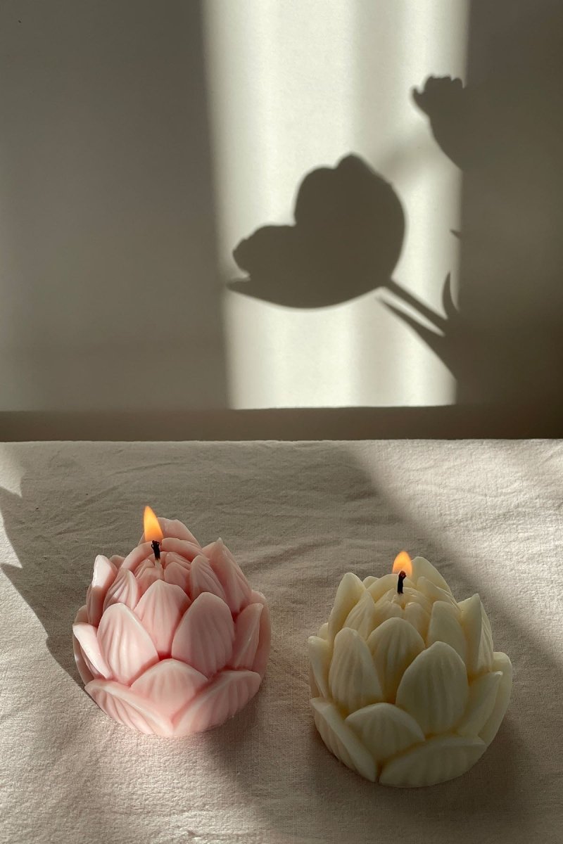 Lotus Flower Candle - Joe’s Haven