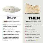 Brightr® Luna Adjustable Memory Foam pillow - Joe’s Haven
