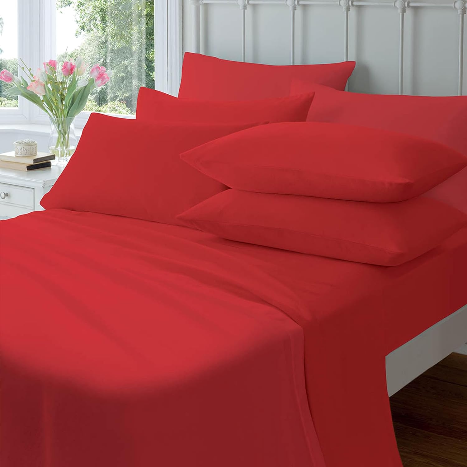 Luxurious Brushed Cotton Easycare Flannelette Fitted Sheets - Joe’s Haven