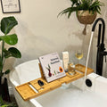 Luxury Eco - Friendly Bamboo Bath Tray - Joe’s Haven