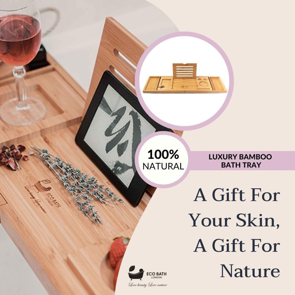 Luxury Eco - Friendly Bamboo Bath Tray - Joe’s Haven