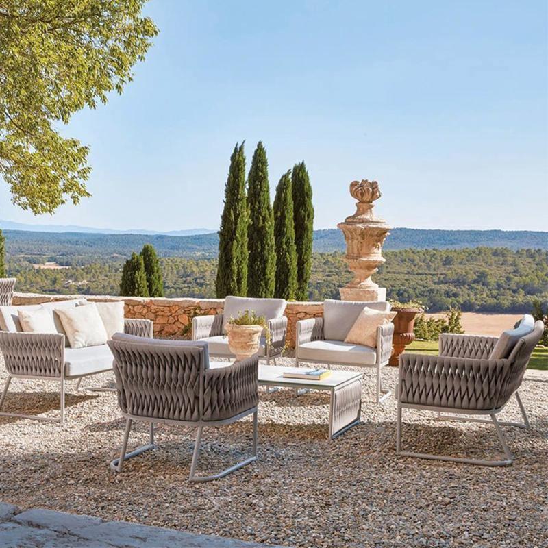 Macleod Garden Dining Table Set, Rattan - Joe’s Haven