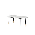 Malvern Dining Table, White - Joe’s Haven