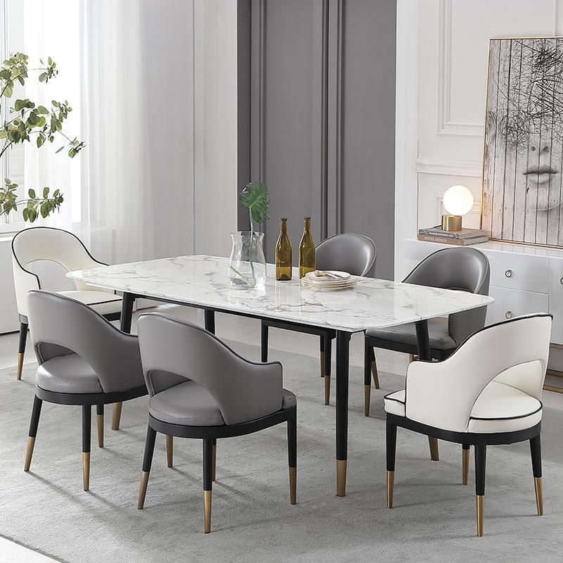 Malvern Dining Table, White - Joe’s Haven