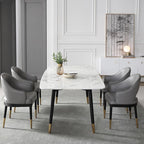 Malvern Dining Table, White - Joe’s Haven