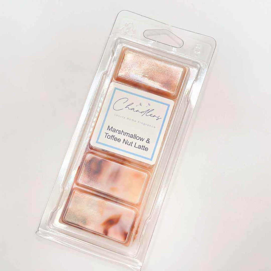 Marshmallow & Toffee Nut Latte Wax Melt Snapbar