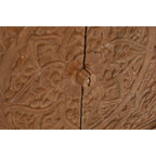 Carved Mango Wood Sideboard With 2 Doors - Joe’s Haven