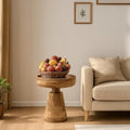 Merlin Mango Wood Side Table - Joe’s Haven