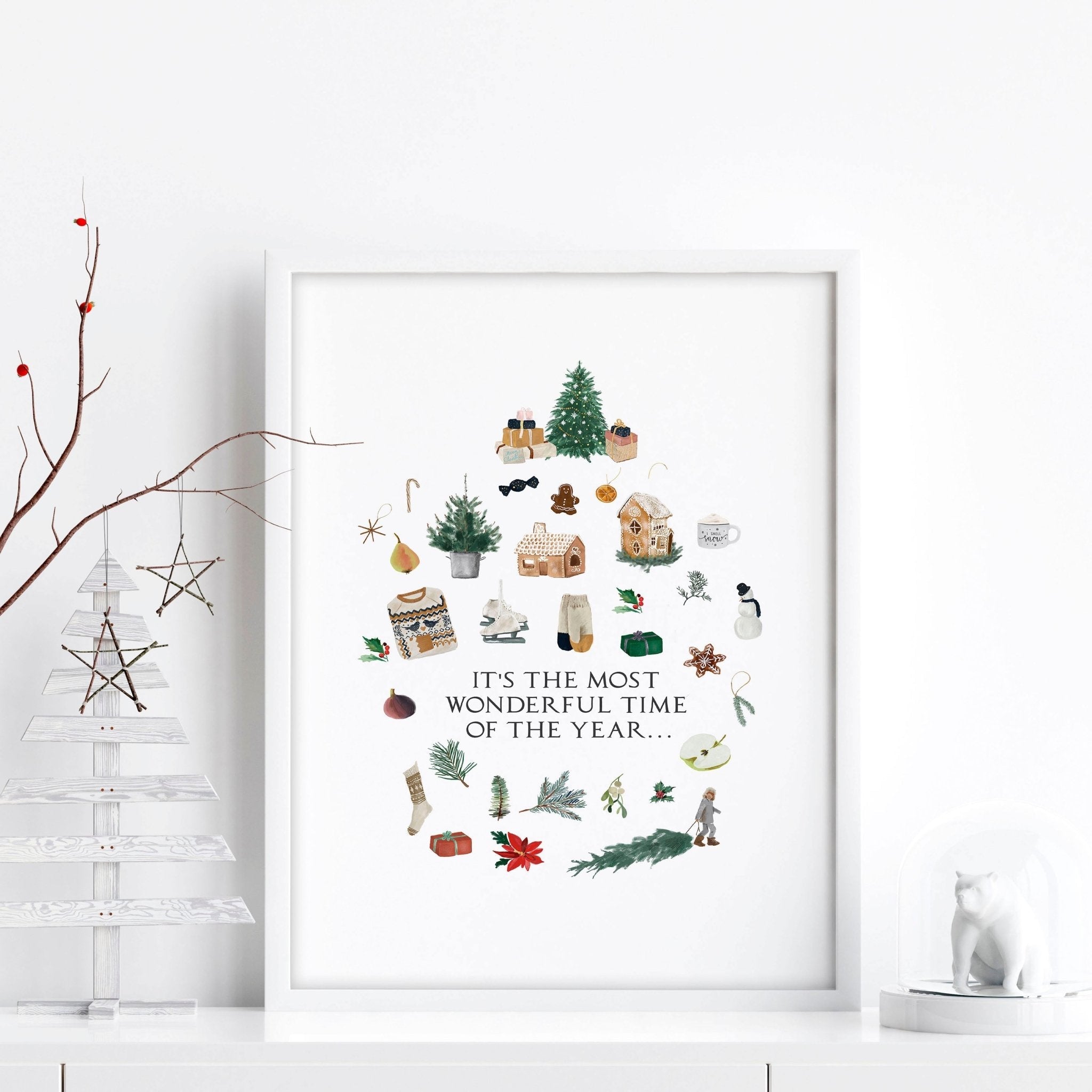 Sentimental xmas gifts | Wall art print