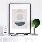 Abstract art for wall | set of 3 framed wall art - Joe’s Haven