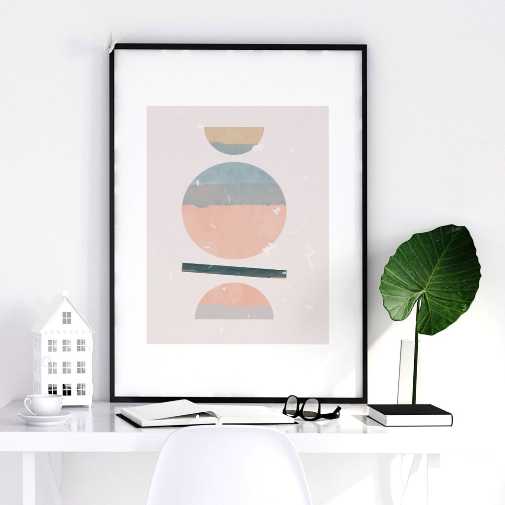 Abstract art for wall | set of 3 framed wall art - Joe’s Haven