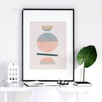 Abstract art for wall | set of 3 framed wall art - Joe’s Haven