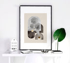 Wall art neutral | set of 3 framed wall art prints - Joe’s Haven