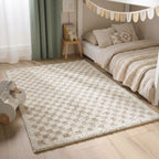 Moodi Shaggy Light Beige Nomari Rug - Joe’s Haven