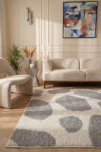 Moodi Shaggy Grey Tarn Rug - Joe’s Haven