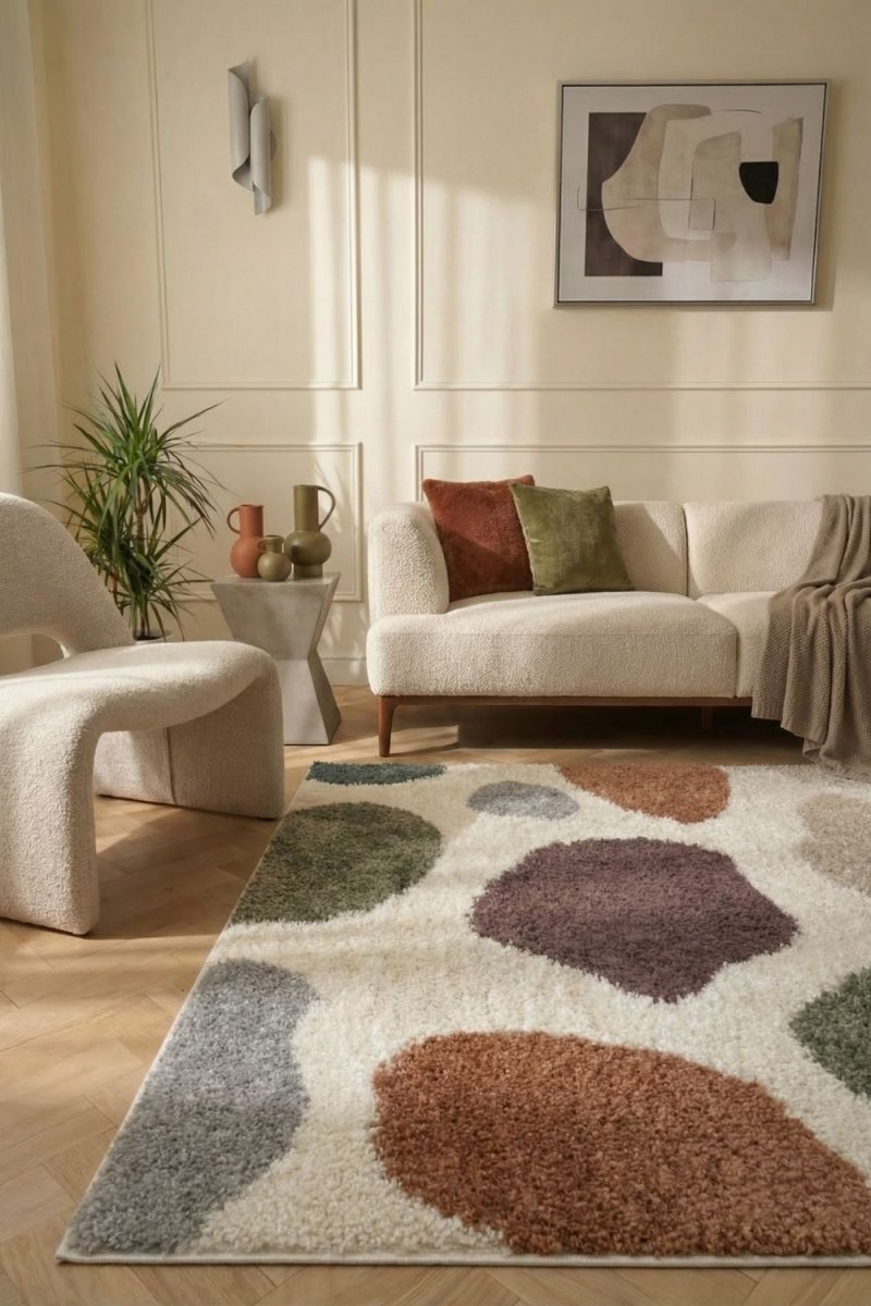 Moodi Shaggy Multicolour Mingle Rug - Joe’s Haven