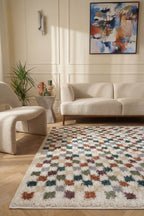 Moodi Shaggy Multicolour Pulseway Rug - Joe’s Haven