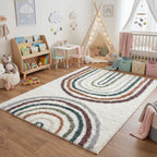 Moodi Shaggy Multicolour Raincat Rug - Joe’s Haven
