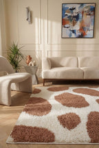Moodi Shaggy Terra Froth Rug - Joe’s Haven