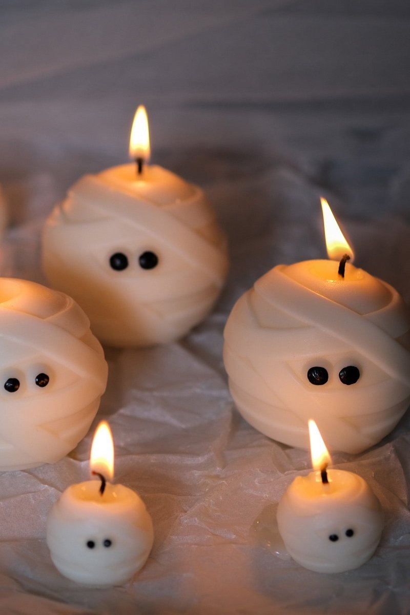 Mummy Ghost Candle Duo - Joe’s Haven