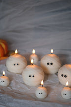 Mummy Ghost Candle Duo - Joe’s Haven