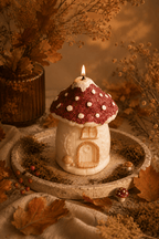 Mushroom House Candle - Joe’s Haven