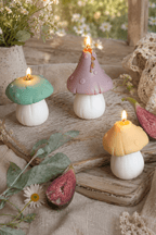 Mushroom Shaped Candles - Joe’s Haven