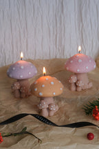 Mushroom Family Candle - Joe’s Haven