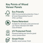 Natural Oak Acoustic Wall Panels - Joe’s Haven