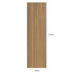Natural Oak Acoustic Wall Panels - Joe’s Haven