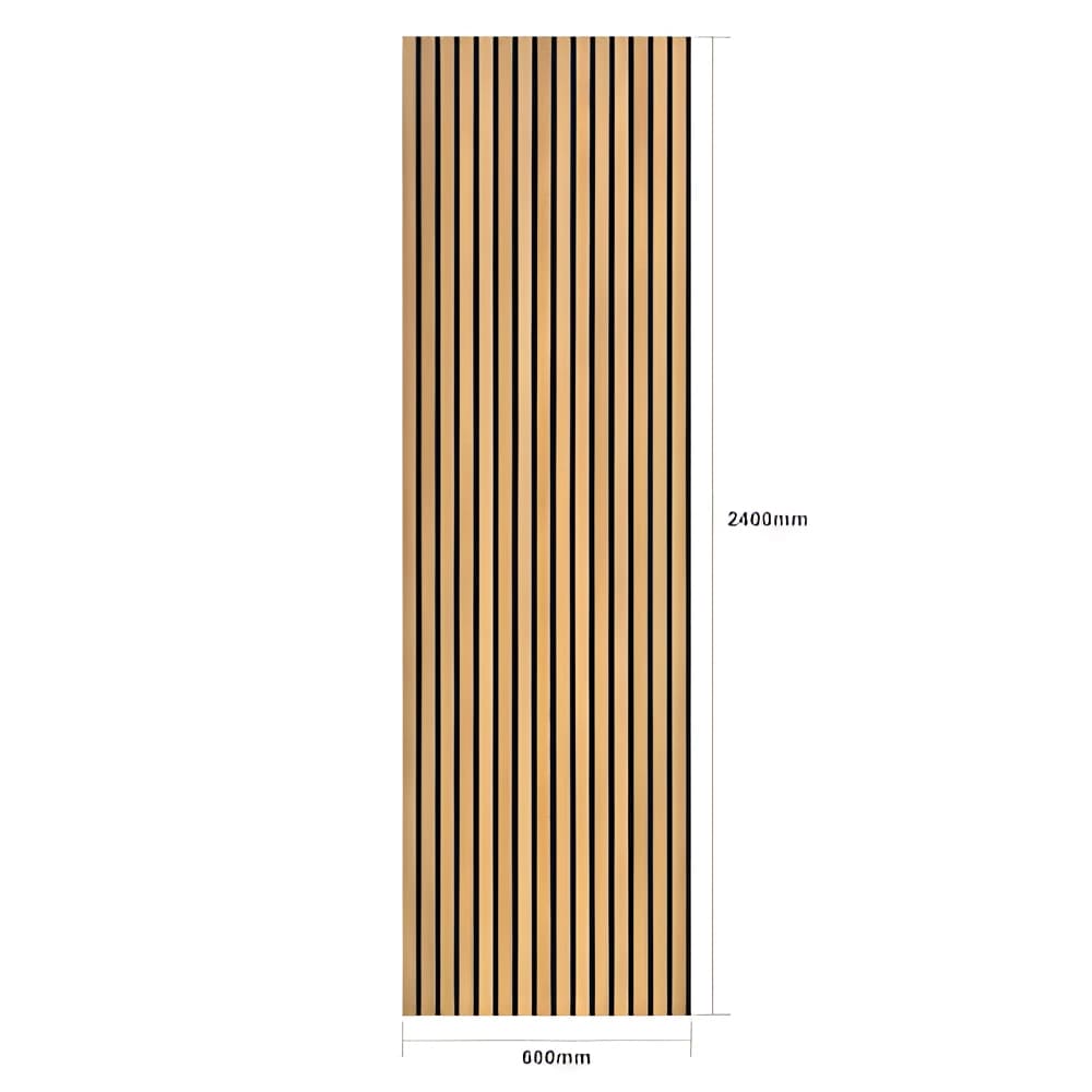 Natural Oak Acoustic Wall Panels - Joe’s Haven