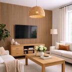 Natural Oak Acoustic Wall Panels - Joe’s Haven
