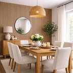 Natural Oak Acoustic Wall Panels - Joe’s Haven