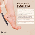 Natural Pumice Foot File - Black - Joe’s Haven