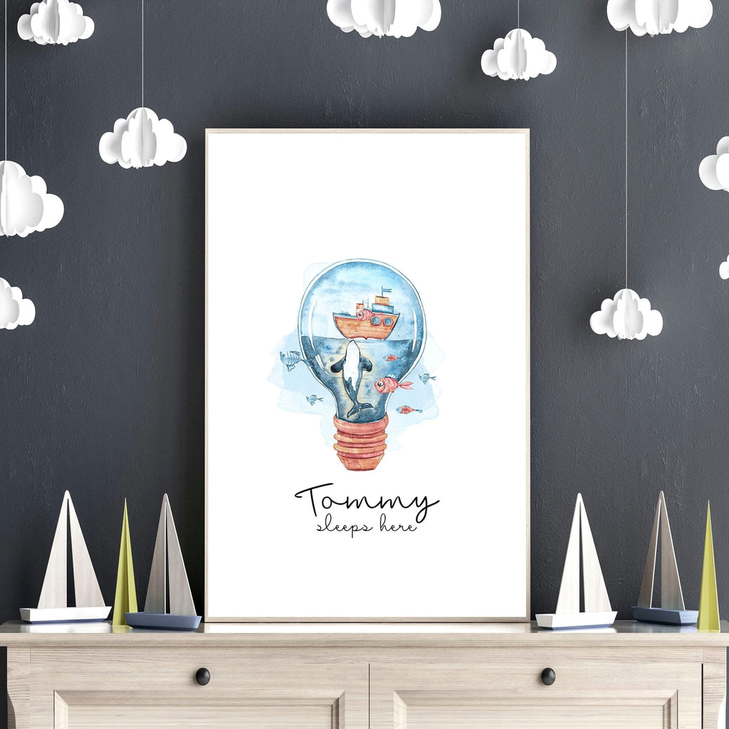 Childrens bedroom wall decor | set of 3 Wall art for Nursery