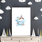 Childrens bedroom wall decor | set of 3 Wall art for Nursery