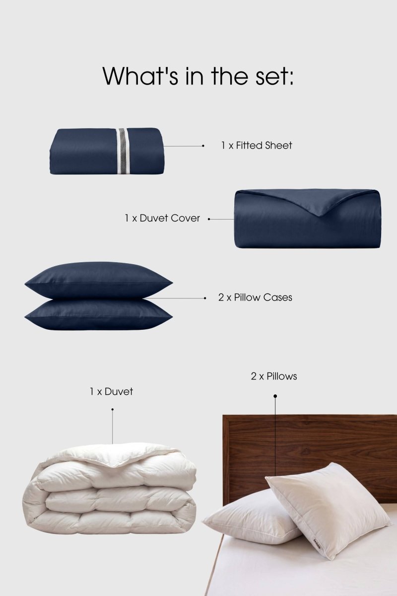 Sateen Move-In Bedding Set - Joe’s Haven