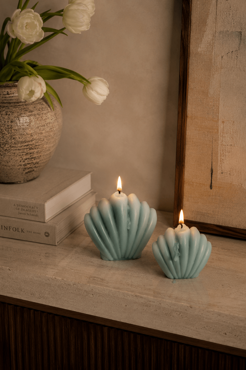 Shell Shaped Candle - Joe’s Haven