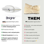 Brightr® Nox Vegan Best Down Alternative pillow - Joe’s Haven